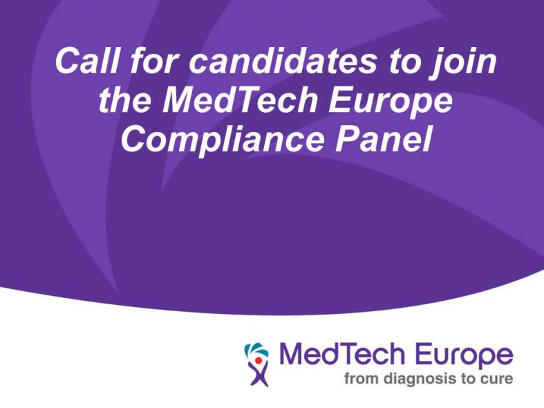 Call for candidates to join the MedTech Europe Compliance Panel