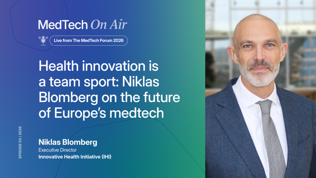 Health innovation is a team sport - Podcast episode - Niklas Blomberg